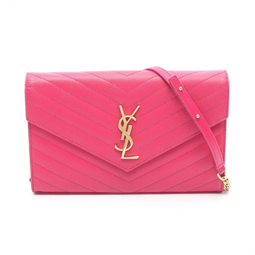 SAINT LAURENT PARIS Cassandra Classic Shoulder Crossbody Bag 377828 leather Used