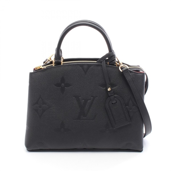 LOUIS VUITTON Petit Palais PM Shoulder Handbag M58916 Monogram empreinte Used LV