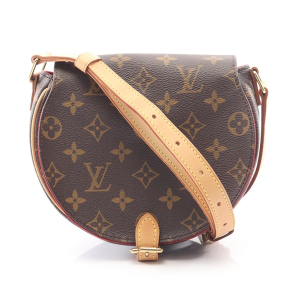 LOUIS VUITTON Tambouring Shoulder Bag M51179 Monogram canvas leather Used Women