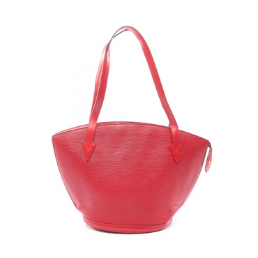 LOUIS VUITTON Saing Jacques shopping Shoulder Bag M52267 Epi leather Red Used LV
