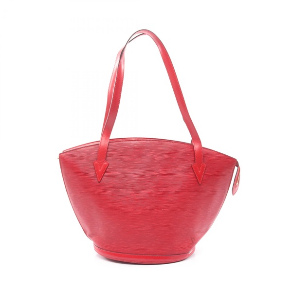 LOUIS VUITTON Saing Jacques shopping Shoulder Bag M52267 Epi leather Red Used LV
