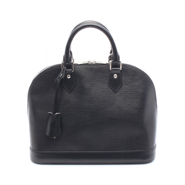 LOUIS VUITTON Alma PM Handbag zip M40302 Epi leather Noir Used Women