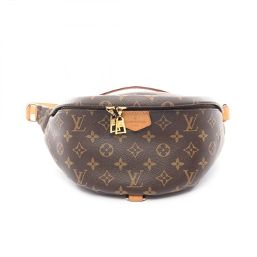 LOUIS VUITTON Bum Waist Belt Bag M43644 Monogram canvas leather Brown Used LV
