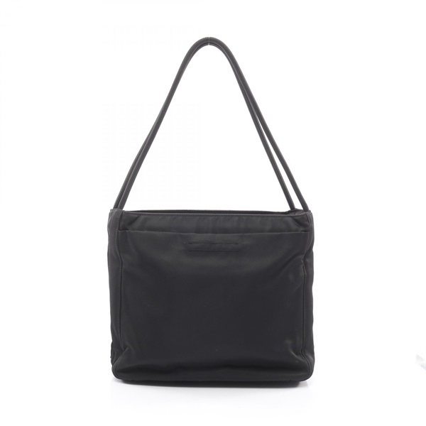 PRADA METROPOLI Shoulder hand Bag Nylon Black Used Women