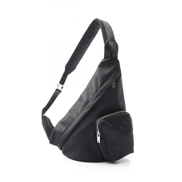 MM6 JAPANESE SLING Waist bum bag M60820P6416T8013 Nylon Black NEW Women