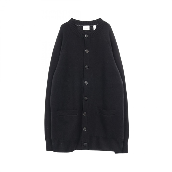 BURBERRY cardigan 4549388S cashmere Black #S NEW mens