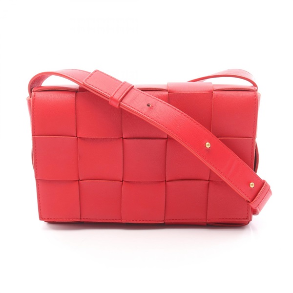 BOTTEGA VENETA Cassette Crossbody Maxi Intrecciato Shoulder Bag 578004 Used