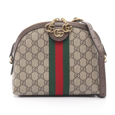 GUCCI Ophidia GG Supreme Shoulder crossbody Bag 499621 canvas leather Beige