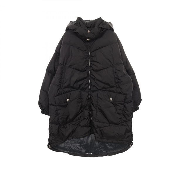 CHROME HEARTS Down jacket Coat Nylon Black Used mens size M
