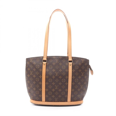LOUIS VUITTON Babylon Shoulder Bag M51102 Monogram canvas leather Brown Used LV