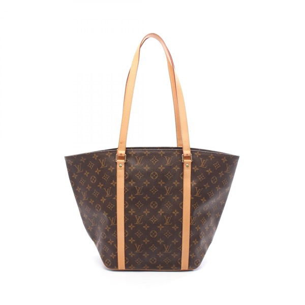 LOUIS VUITTON Sac shopping Tote shoulder Bag M51108 Monogram leather Brown Used