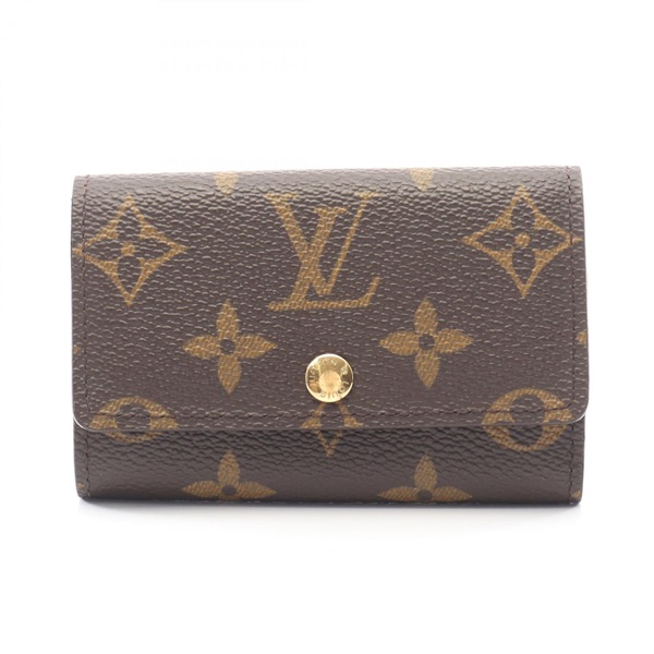 LOUIS VUITTON Multicles 6 Key holder case M62630 Monogram canvas Used unisex LV