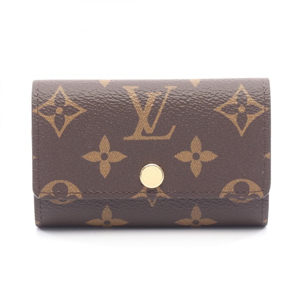 LOUIS VUITTON Multi cles 6 key holder case M62630 Monogram PVC Brown unisex