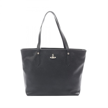 Vivienne Westwood SHOPPER Orb Tote Bag 4205007DL0040N401 leather Black NEW Women