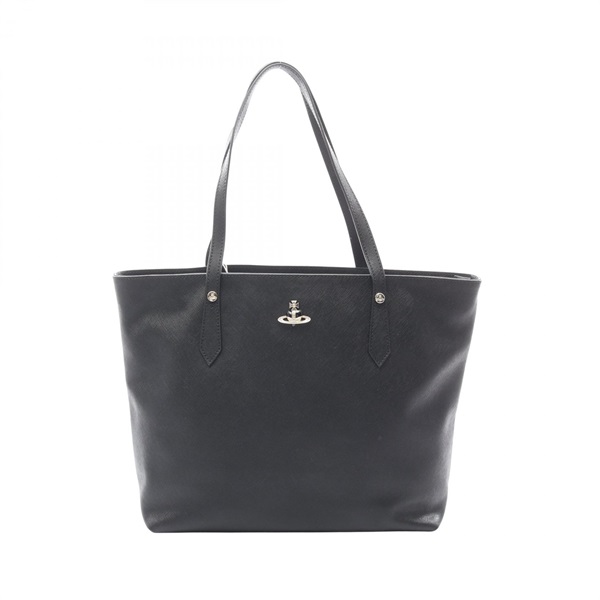 Vivienne Westwood SHOPPER Orb Tote Bag 4205007DL0040N401 leather Black NEW Women