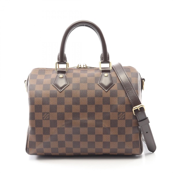 LOUIS VUITTON Speedy Bandouliere 25 crossbody Handbag N41368 Damier Ebene used