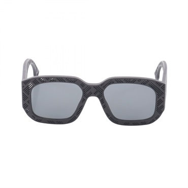 FENDI FF pattern Sunglasses eyewear 40113I02A Plastic Black NEW Women