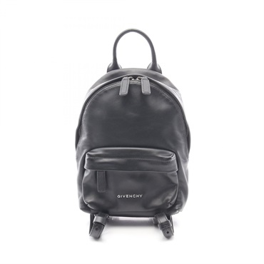 GIVENCHY Nano Rucksack Backpack leather Black Used Women