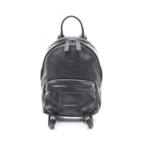 GIVENCHY Nano Rucksack Backpack leather Black Used Women