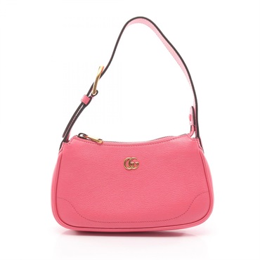 GUCCI Aphrodite GG Marmont Handbag 739076 leather Pink Used Women