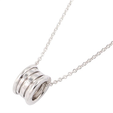 BVLGARI B-zero1 Necklace Pendant 18KWG White Gold Used women