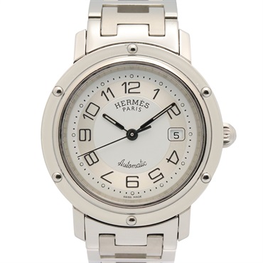HERMES Clipper Wrist Watch CL5.410 Automatic winding Stainless Steel Used Boys