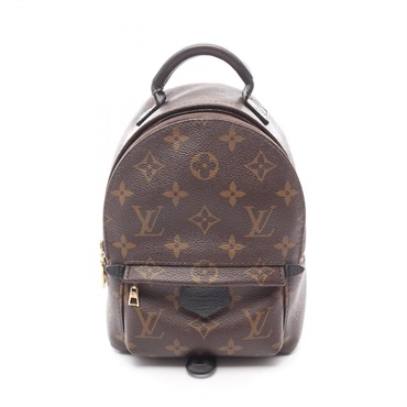 LOUIS VUITTON Palm Springs Backpack Mini Rucksack M44873 Monogram leather brown