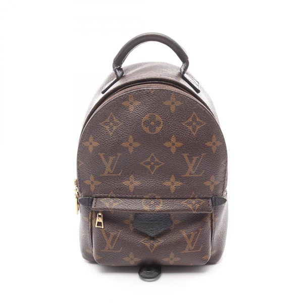 LOUIS VUITTON Palm Springs Backpack Mini Rucksack M44873 Monogram leather brown