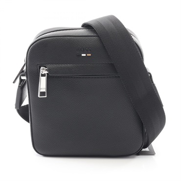 HUGO BOSS RAY NS ZIP Shoulder crossbody Bag 50536475 001 Synthetic leather Black