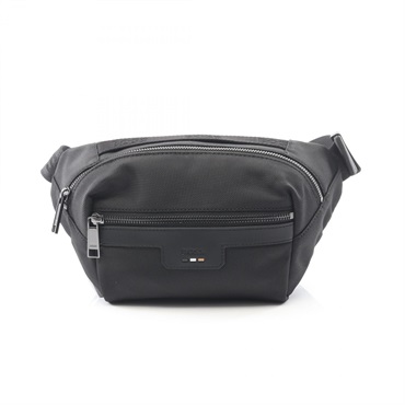 HUGO BOSS Ray N Bumbag Waist bag crossbody 50541468 001 polyester Black NEW mens