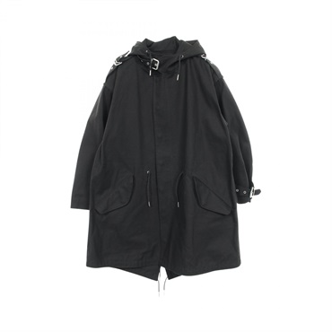 CELINE × CHRISTIAN MARCLAY Mod coat Hoodie cotton Black Used Women size 34