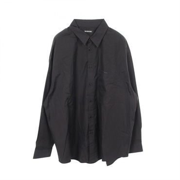 BALENCIAGA Shirt cotton Black #40 Used mens