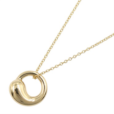 TIFFANY＆CO Eternal Necklace Pendant 41cm 18KYG Yellow Gold Used Women