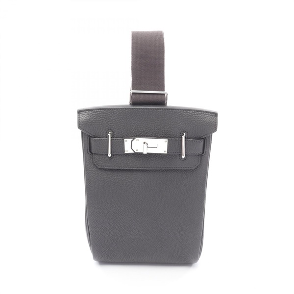 HERMES Kelly Hac a dos PM Waist bum shoulder bag B Togo leather gray SHW