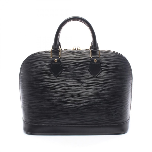 LOUIS VUITTON Alma Handbag zip M52142 Epi leather Noir Used Women