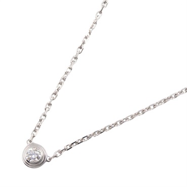 CARTIER D'amour Necklace XS Diamond 18KWG White Gold Used women