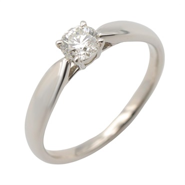 TIFFANY＆CO Harmony Diamond Ring Pt950 Platinum Used women US size 5.75