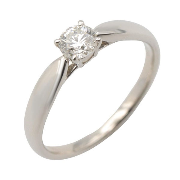 TIFFANY＆CO Harmony Diamond Ring Pt950 Platinum Used women US size 5.75