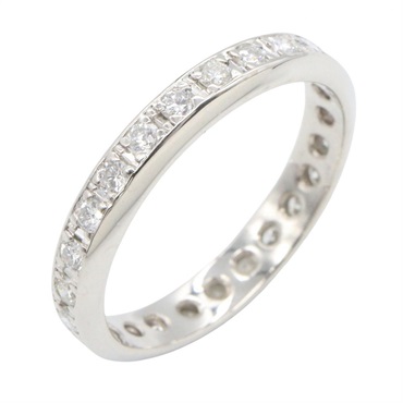 JEWELRY Diamond Ring PM900 Platinum Used women US size 6