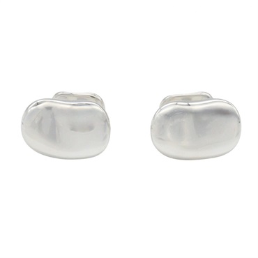 TIFFANY＆CO Cufflinks Bean cuffs Silver925 Used mens