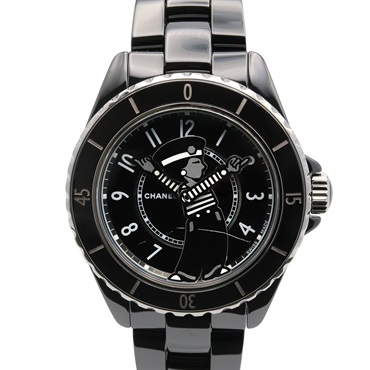 CHANEL Mademoiselle J12 La Pausa Wrist Watch H7609 Automatic ceramic Used mens