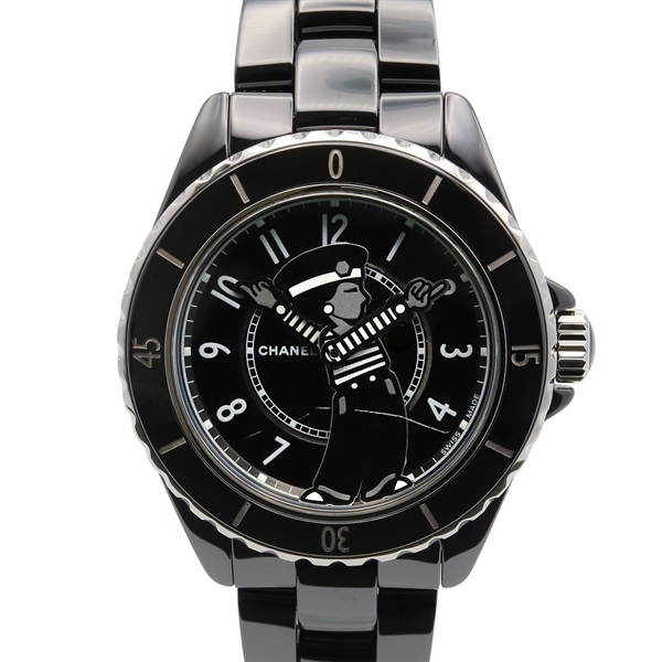 CHANEL Mademoiselle J12 La Pausa Wrist Watch H7609 Automatic ceramic Used mens