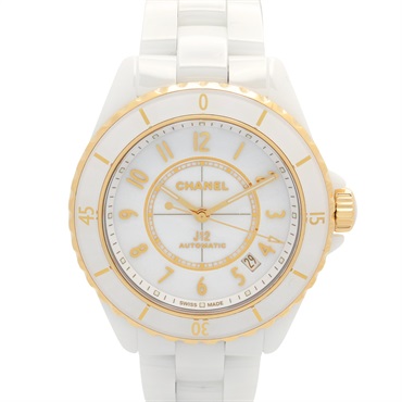 CHANEL J12 Caliber 12.1 Wrist Watch H9540 Automatic 18YG ceramic Used mens