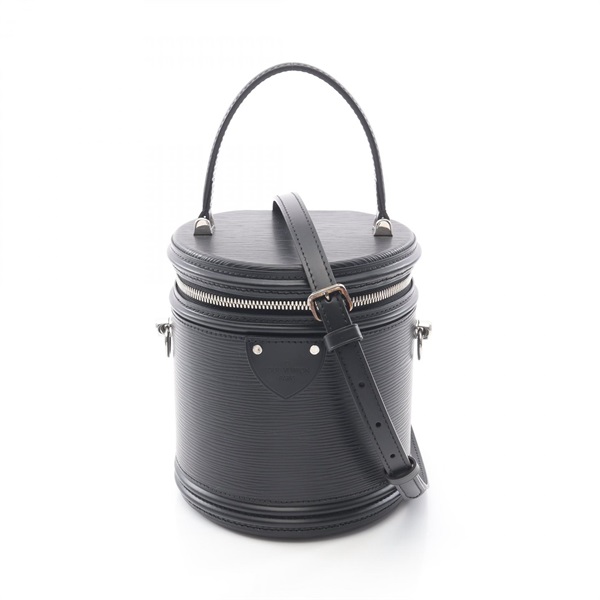 LOUIS VUITTON Cannes Handbag M52226 Epi leather Black Black Used Women