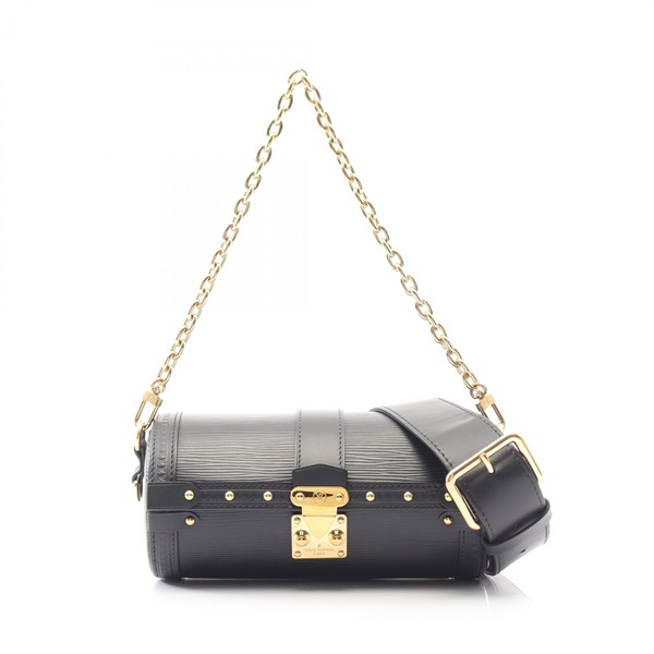 LOUIS VUITTON papillon trunk chain crossbody shoulder Handbag M58655 Epi Noir