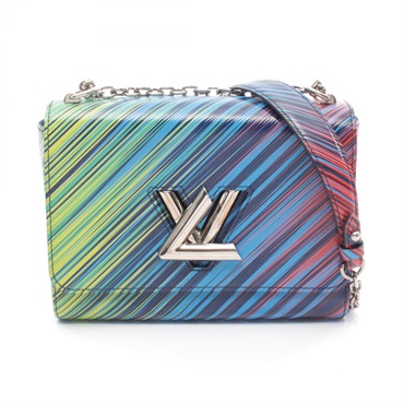 LOUIS VUITTON Twist MM Chain Shoulder Bag M54209 Epi leather tropical Used Women