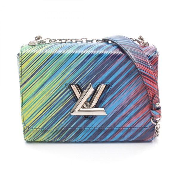 LOUIS VUITTON Twist MM Chain Shoulder Bag M54209 Epi leather tropical Used Women