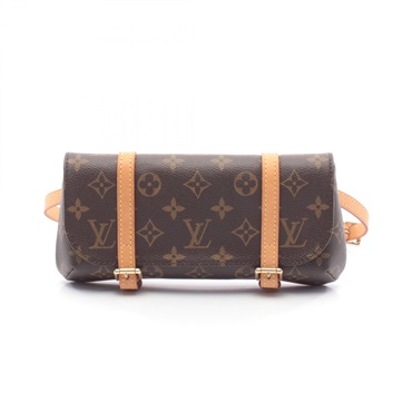 LOUIS VUITTON Pochette Marelle Waist Belt Bag M51159 Monogram canvas Brown Used