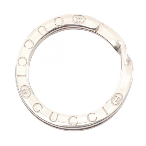 GUCCI Interlocking G Key ring holder metal Used unisex