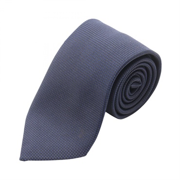 LOUIS VUITTON neck tie cravate silk Navy Used mens